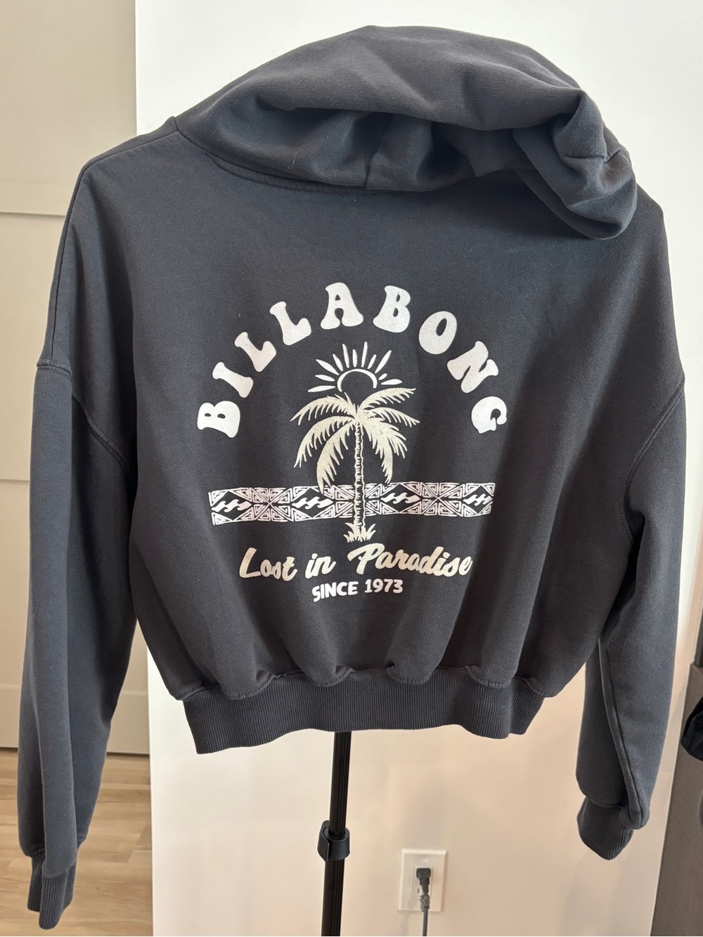 Billabong Lost in Paradise cropped hoodie (Small)